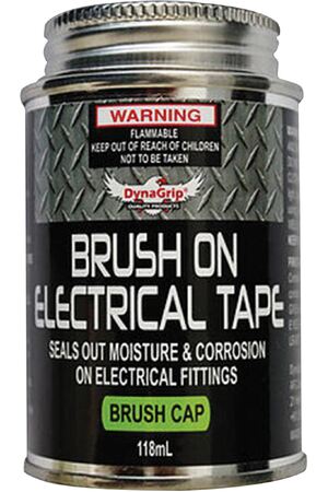 Altronics Brush-On Electrical Tape Black 118mL