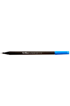 Artline Supreme Fineliner Pens (0.4mm) - Pack of 12: Blue