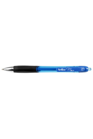 Artline Ballpoint Pen - Flow 1.0mm Retractable: Blue (Box of 12)