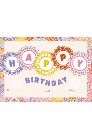 Rainbow Dreaming: Happy Birthday - CARD Certificates (Pack of 100)