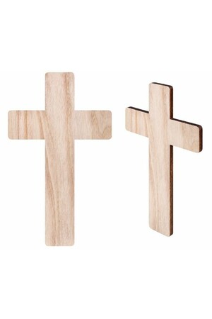 Wooden Crosses - Pack of 5