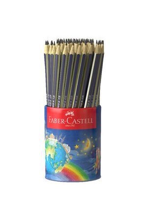 Faber-Castell Goldfaber Lead Pencil - Graphite: 2B (Tin of 72)