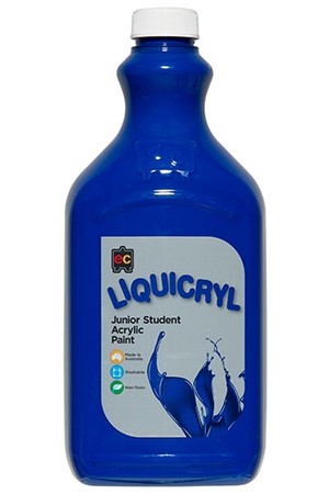 Liquicryl Junior Acrylic Paint 2L - Brilliant Blue