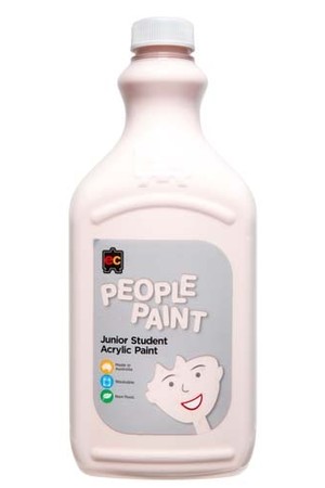 People Paint Junior Acrylic Paint 2L - Flesh Tone Peach