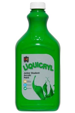 Liquicryl Junior Acrylic Paint 2L - Leaf Green