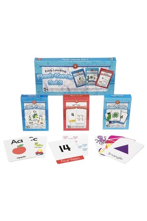 Early Learning Flash Cards (Set of 3)