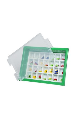 Letter Storage Tray Set - Green