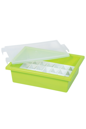 Letter Storage Tray Set - Lime Green