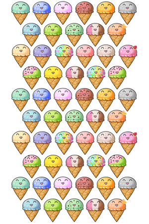 Ice Cream Dreaming Stickers
