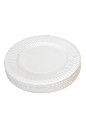 Paper Plate - White: 15cm (Pack of 50)