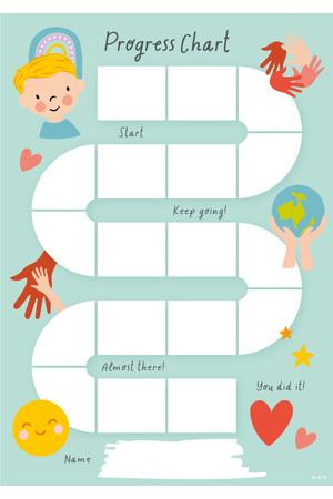 Building Character (Personal Values) - Progress Charts (Pack of 20)