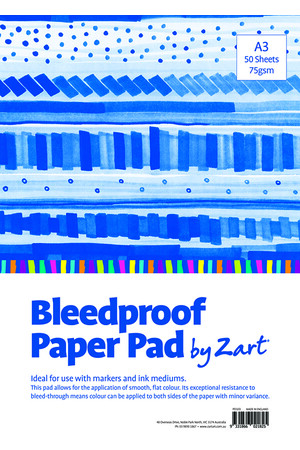 Bleedproof Paper Pad - A3 (50 sheets)