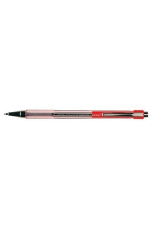 Pilot Pen - Ballpoint BP145 Retractable: Medium Red (Box of 12)