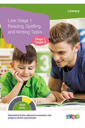 Late Stage 1 - Reading, Spelling and Writing Tasks: Target 4