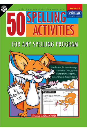 50 Spelling Activities - Ages 8-12