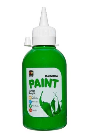 Rainbow Paint Junior Acrylic Paint 250mL - Leaf Green