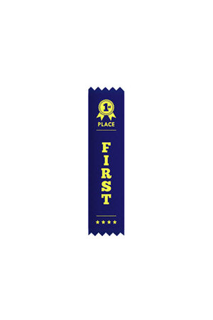 NYDA Plain Ribbons 1st Place (Pack of 100)