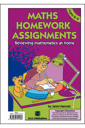 Maths Homework Assignments - Level 4: Ages 8-9