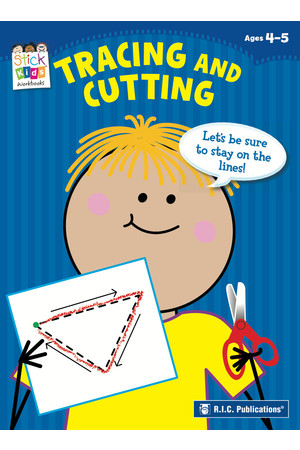 Stick Kids Maths - Ages 4-5: Tracing and Cutting
