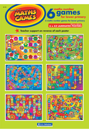 Maths Games Posters - Lower Primary