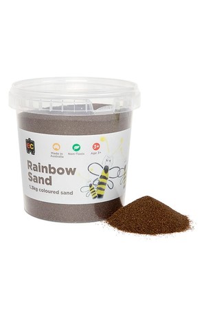 Rainbow Sand – 1.3kg: Chocolate Brown