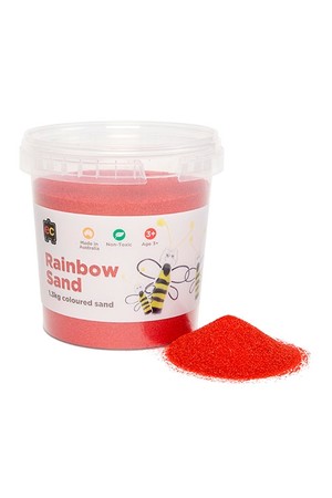 Rainbow Sand – 1.3kg: Red