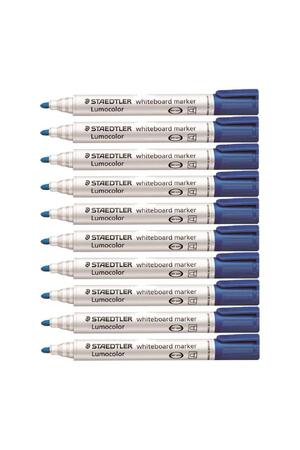 Staedtler - Lumocolor Whiteboard Markers (Box of 10): Blue