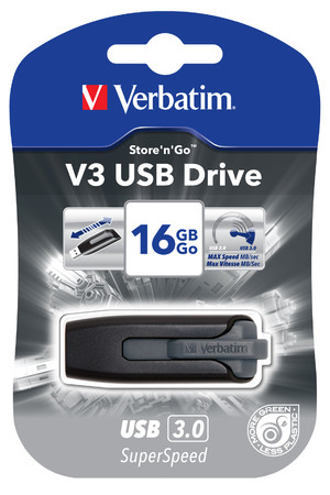 Verbatim USB Drive - V3.0 Store 'n' Go: 16GB
