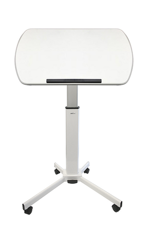 Visionchart Lectern/Desk with White Top Height Adjustable 750-1120mm 650x400mm(WxD)