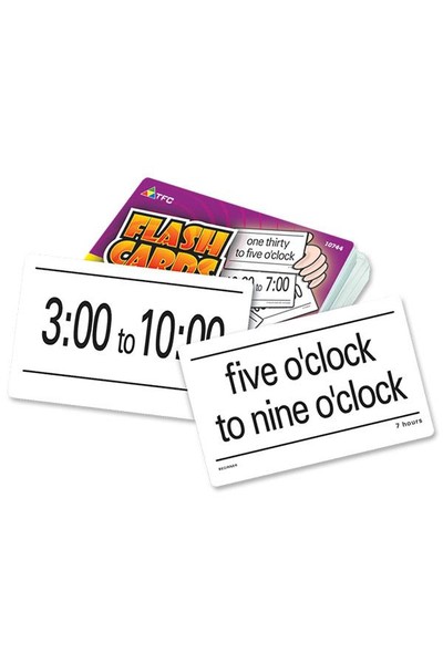 Flash Cards - Elapsed Time