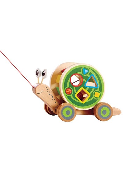 Snail Pull and Play Shape Sorter