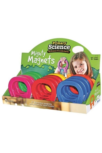 Primary Science Mighty Magnets - Set of 12