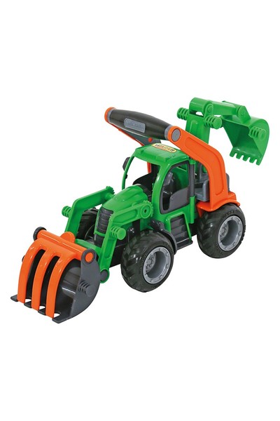 GripTruck with Front Shovel and Excavator