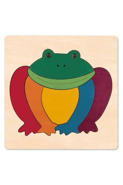 Rainbow Frog Puzzle