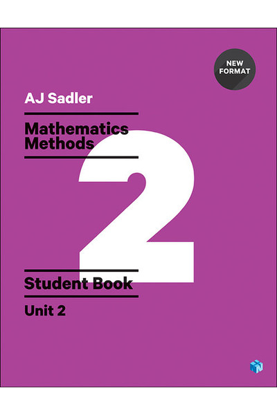 Sadler Mathematics Methods for WA - Unit 2: Student Book (Print & Digital)