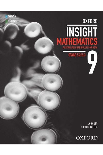 Oxford Insight Mathematics AC for NSW: Year 9 - Stage 5.2/5.3 Student Book + obook/assess (Print & Digital)