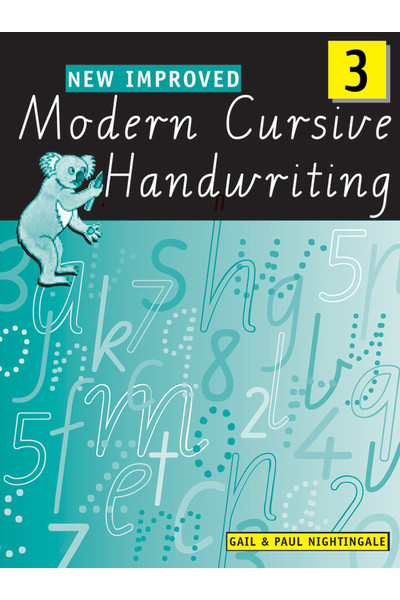 New Improved Modern Cursive Handwriting VIC - Year 3