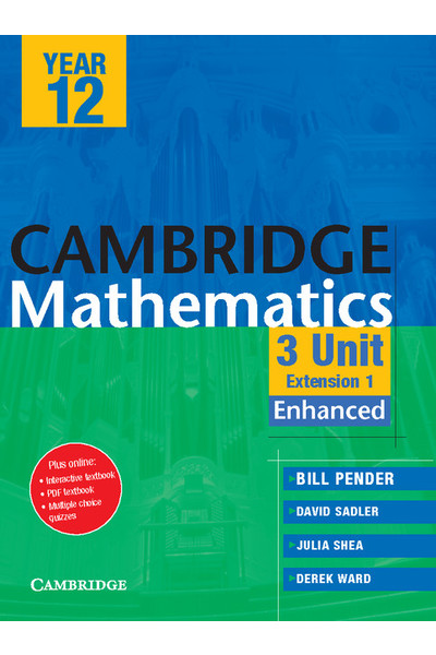 Cambridge Mathematics 3 Unit - Year 12 (Print & Digital)