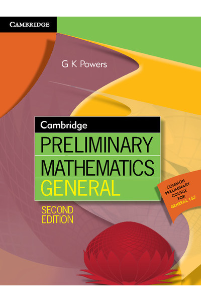 Cambridge Preliminary - Mathematics General (2nd Edition): Student Book (Print & Digital)