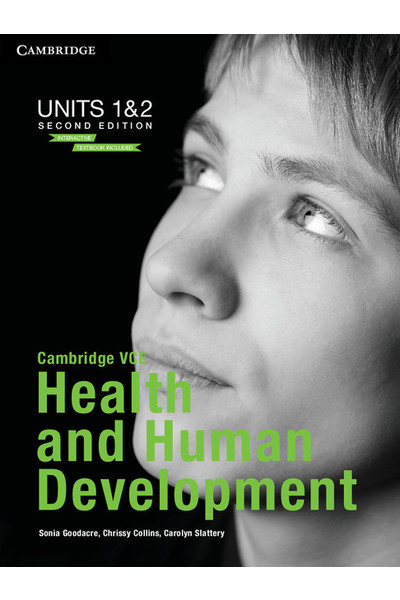 Cambridge VCE Health and Human Development (2nd Edition) - Units 1&2: Student Book (Print and Digital)