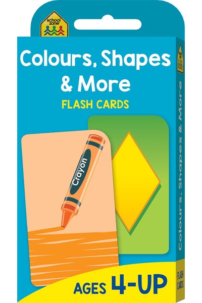 Colours, Shapes & More Flash Cards