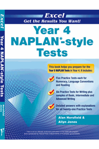 Excel - NAPLAN* Style Test: Year 4