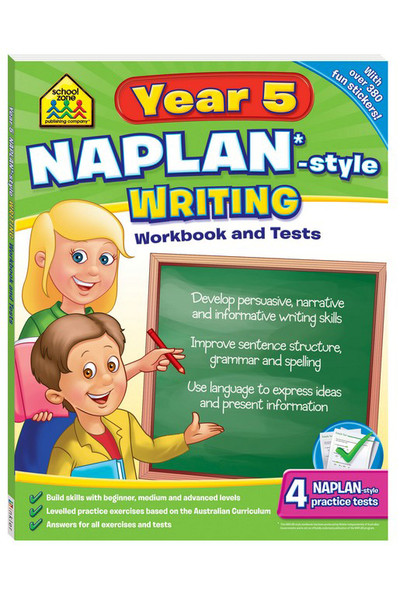 School Zone NAPLAN-Style Workbook and Tests - Year 5: Writing