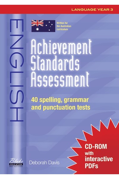 Achievement Standards Assessment - English: Language - Year 3
