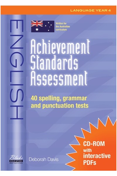 Achievement Standards Assessment - English: Language - Year 4
