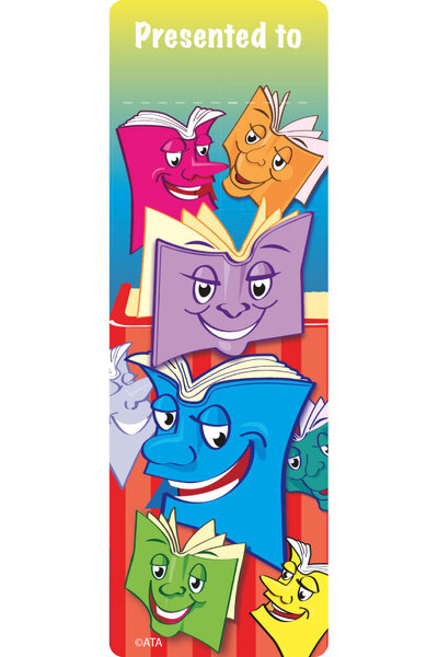 Smiley Books Bookmarks