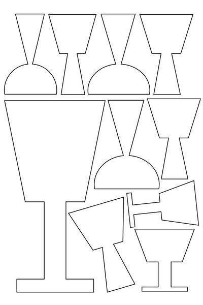 Cardboard Chalices - Pack of 100