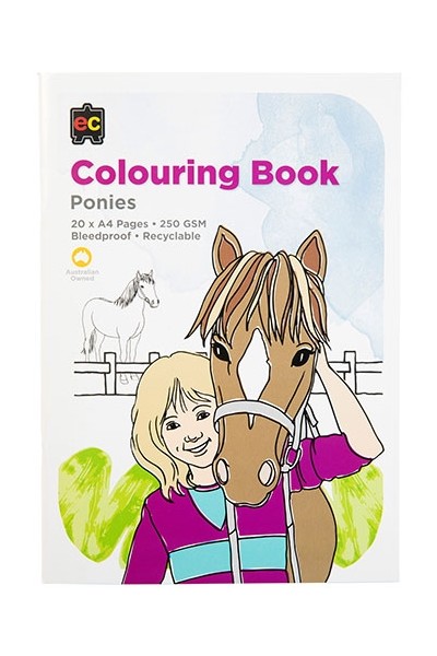 Ponies Colouring Book