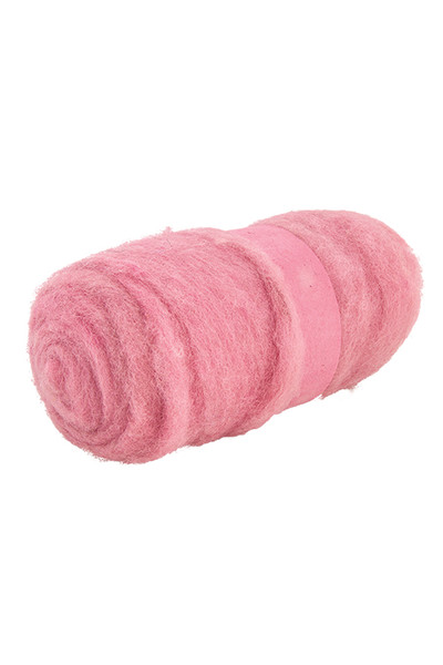 Crafting Combed Wool - Coarse: Ice Pink (100g)