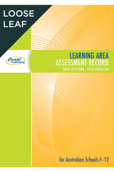 Learning Outcomes Assessment Record Book - Loose Leaf
